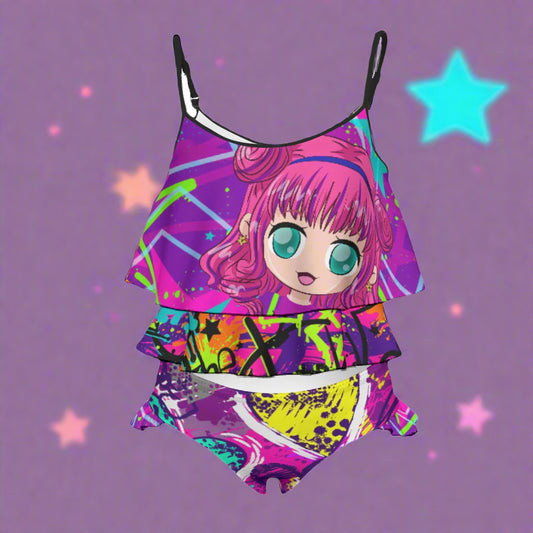 Rockstar Girls Swimsuit
