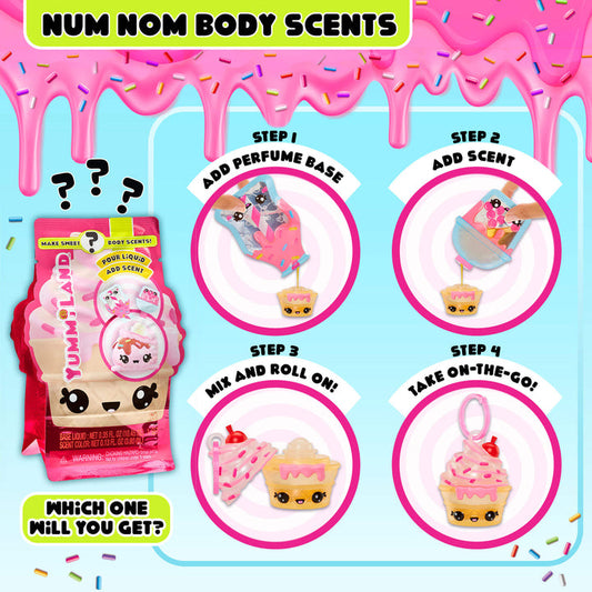 YUMMILAND NUM NOM π Make Your Own Body Scents
