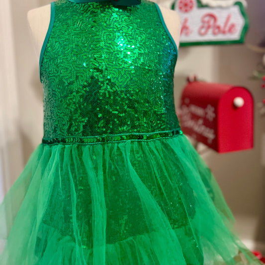 Holiday Sparkle Tree Dress