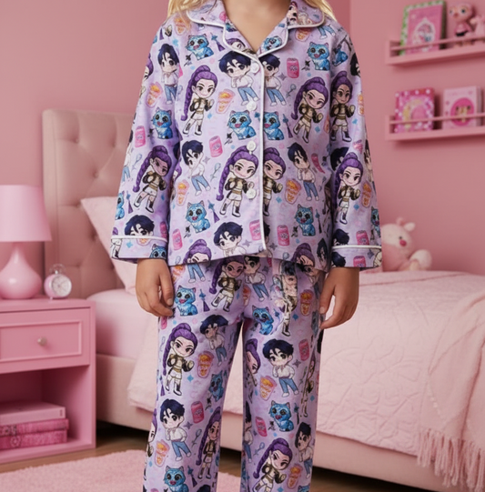 Kpop Hunters Pajama Set