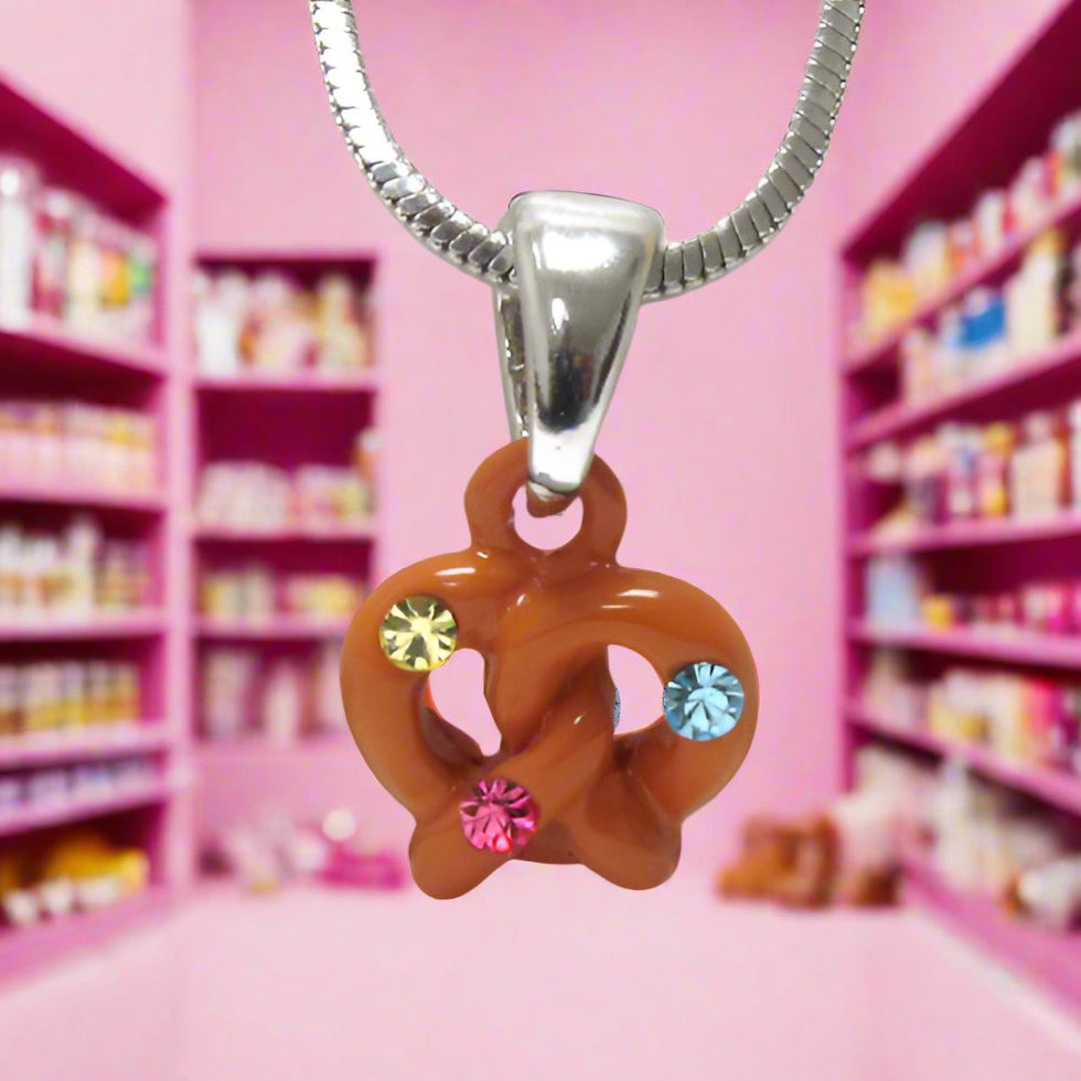 Love Pretzel Necklace