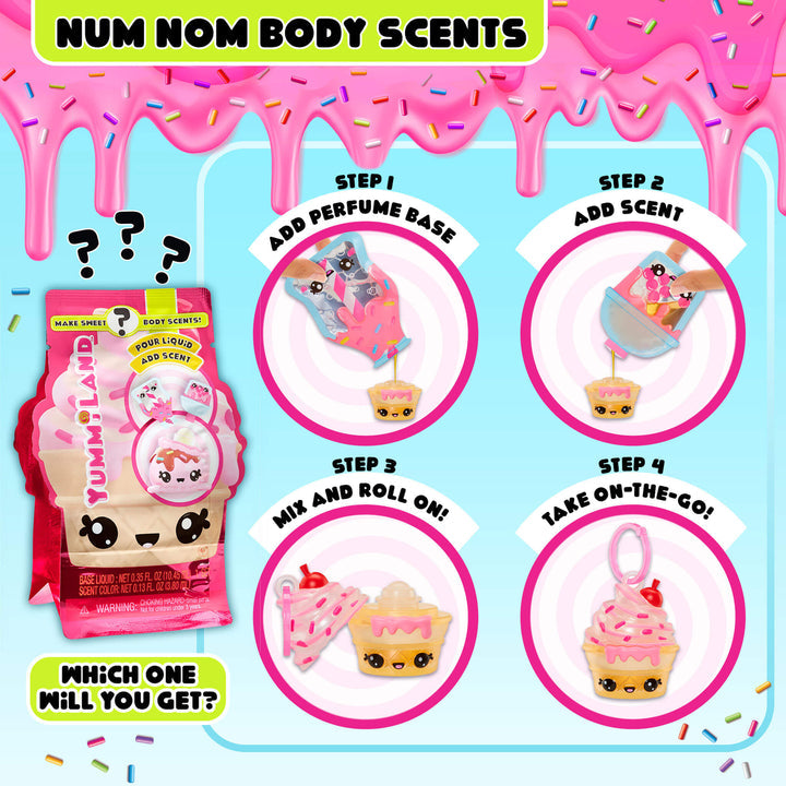 YUMMILAND NUM NOM 🍭 Make Your Own Body Scents