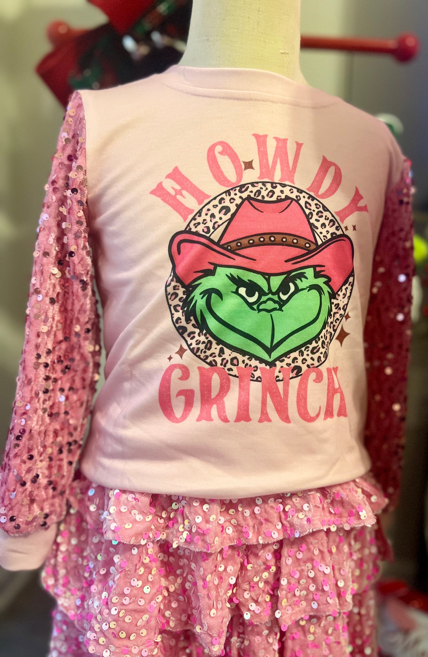Cowgirl Christmas Sweatshirt